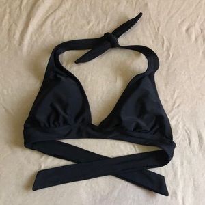 Old Navy Black Swim Top